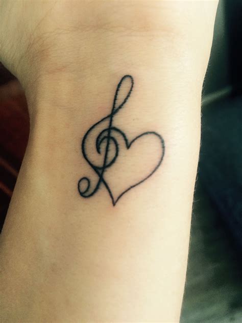 tattoo muzieknoot